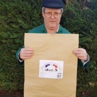 PERSONNALISATION DE VOS SACS PAR ETIQUETTES  - Sac papier - Sac papier gueule ouverte - Personnalisation du sac papier gueule ouverte