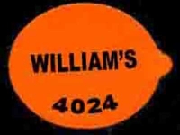 WILLIAMS > 75 mm - Stick pour fruit et légume - Poires marché  francais - Modèles fond orange