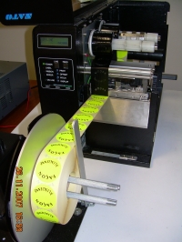 45x300 - Film transfert thermique pout imprimante  - Film cire resine - Film  cire resine