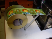 110x450 - Film transfert thermique pout imprimante  - Film  cire - Film cire