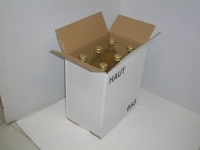 CAISSE DE 6 BOUTEILLES SATURNE - Emballages pour bouteilles - Caisses pour jus de pomme