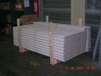 40x40x200-ALU-PAGE-1 - Cornieres  carton  de  cerclage  - Cornieres recyclees . - Corniere 40x40  