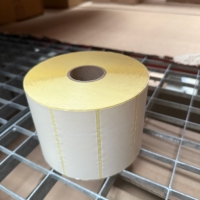 Etq Adhésive 100x40 TH° Adhésif Renforcé neutre Blanche - Etiquette en rouleaux - Thermique - Sans impression