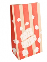 SAC  ROUGE PAGE-1 - Emballage carton forain - Sac popcorn - Sac  rouge