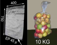 SAC 10 KG - Sac plastique - Sac pommes
