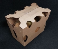 barquette carton 1kg de pomme de terre - 1 - Barquette 1 kg à oreilles - Barquette carton 1kg de pomme de terre