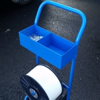 FEUILLARD DE CERCLAGE MANUEL BLANC MANDRIN DIAMETRE 35 - Feuillard de cerclage - Feuillard manuel - Feuillard   de cerclage manuel