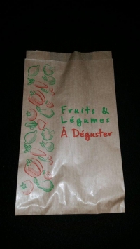 SAC 1 kg  - Sac papier pour fruits et légumes