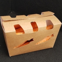 Boite 1 kg de carottes lavées - Boîte carottes