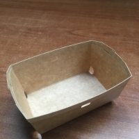 Barquette Carton WK kraft/Kraft 250g - Barquette carton wk kraft