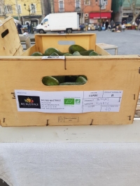 ETIQUETTE POUR LA CORSE - Étiquette sèche - Fruits et légumes - Normalisation plateau