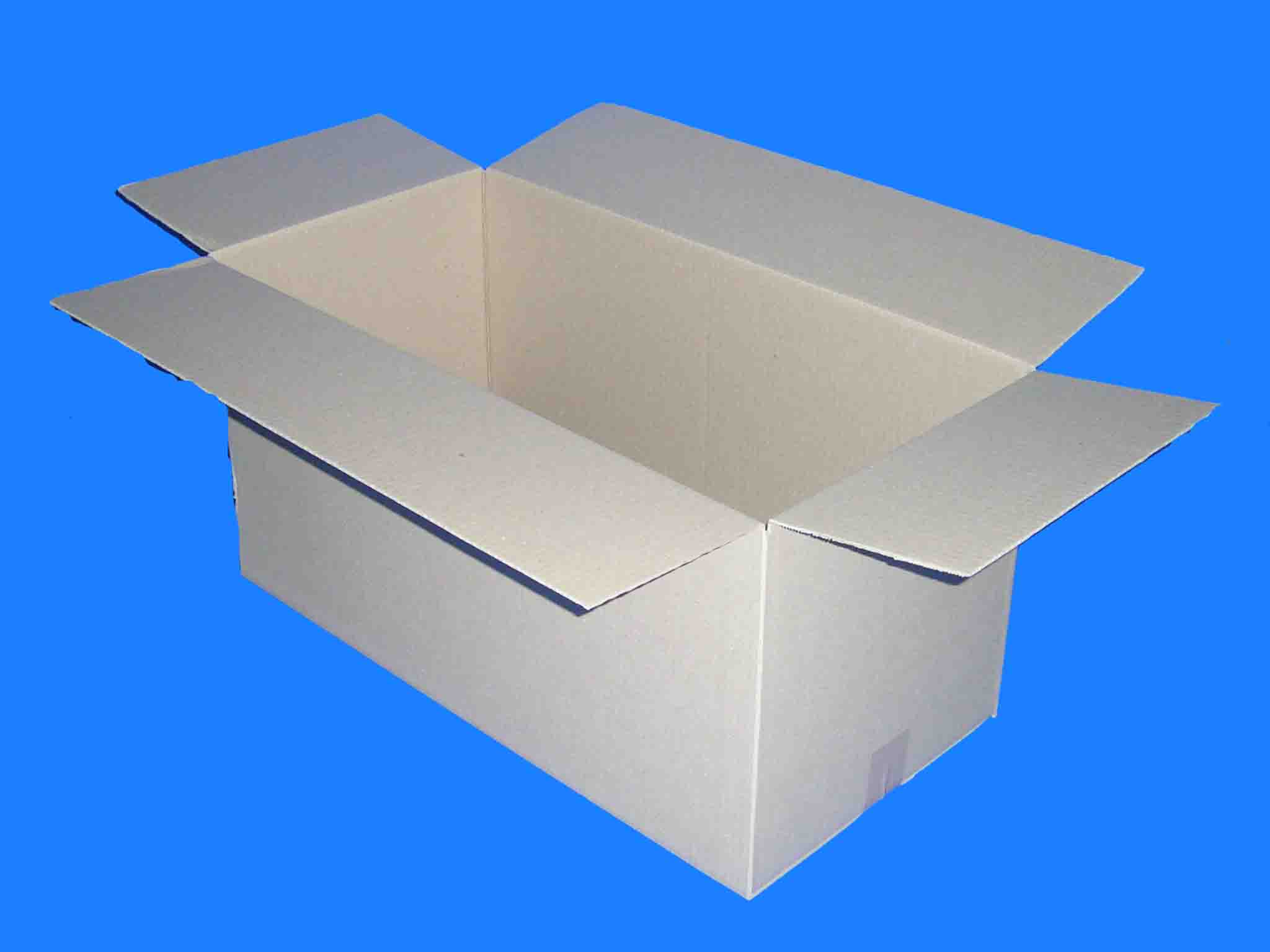 Lot De 10 Boîtes Carton N°46A - Dimensions 350x260x250 Mm - Caisse Américaine Simple Cannelure - Pour Expédition, Rangement