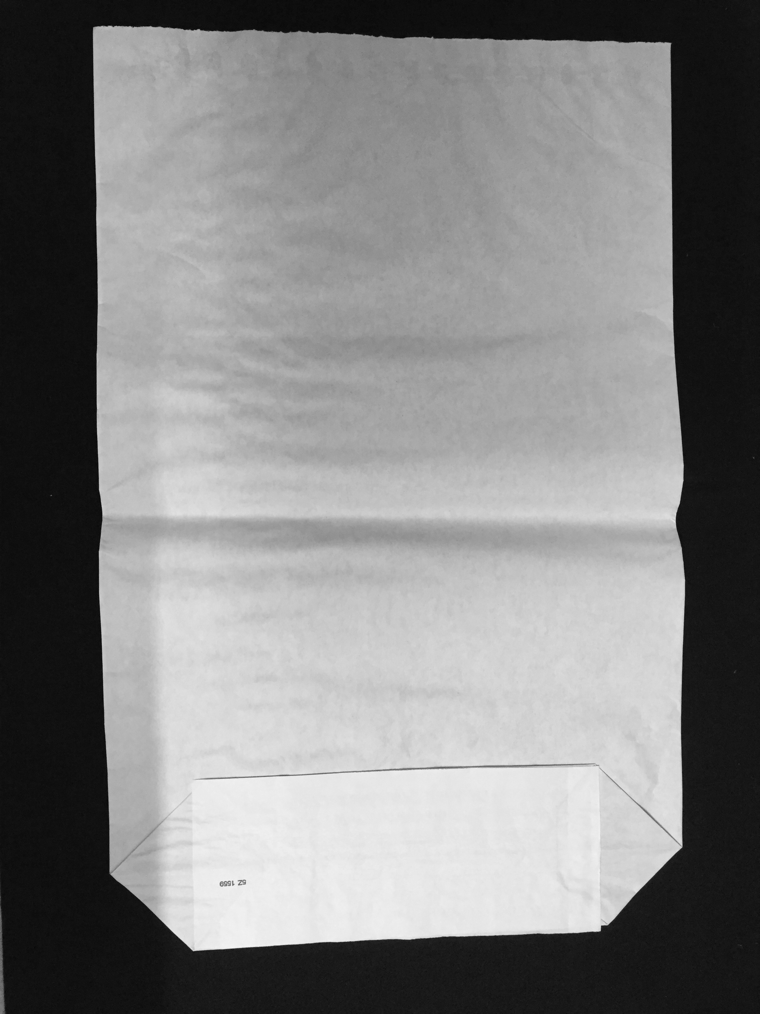 Papier kraft blanc frictionné